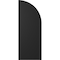 Ekena Millwork Americraft 6-Board (2 Batten) Wood Joined Board-n-Batten Shutters w/ Arch Top, ARW101BQ621X77BLH, PR ARW101BQ621X77BLH - alternate 7